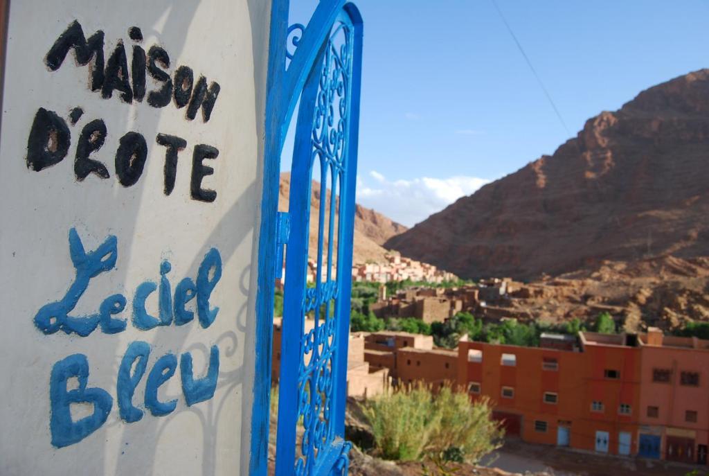 Maison D'Hotes Le Ciel Bleu Tinghir Exteriér fotografie